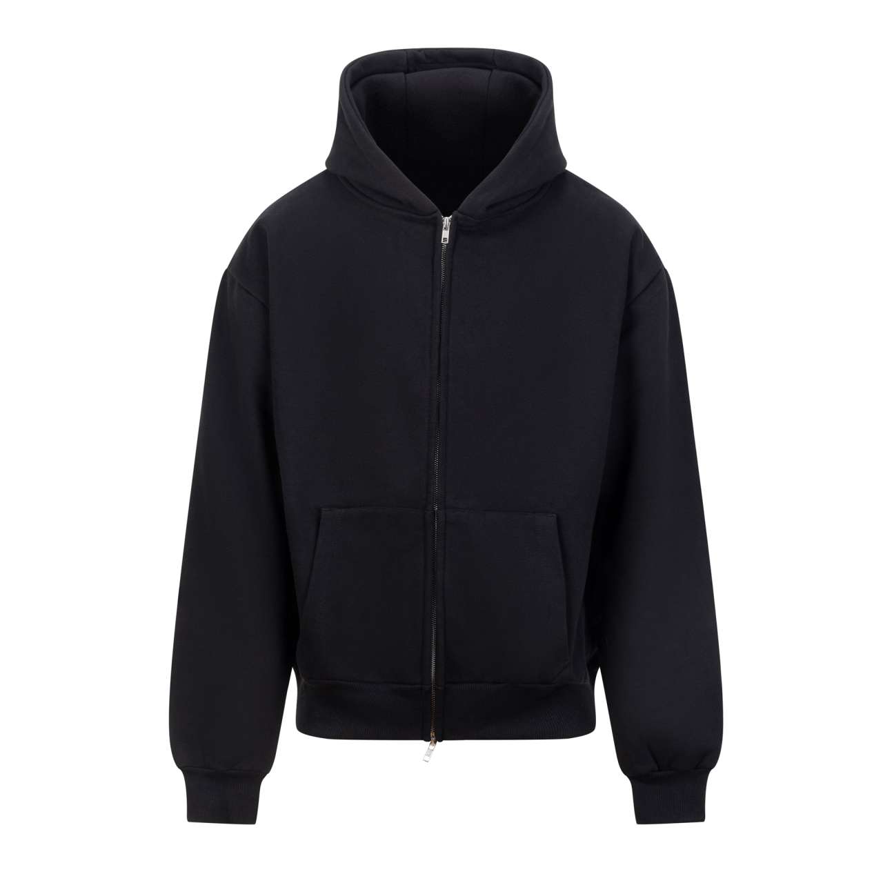 Just Hoods Signature Heavyweight Zoodie – Deep Black