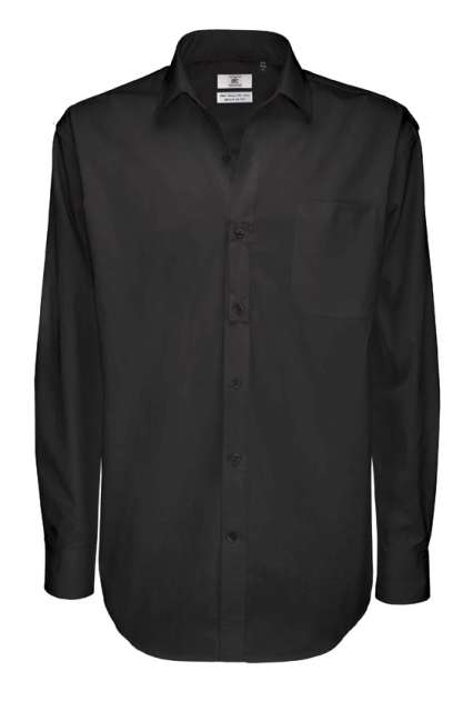 B&C Baumwoll-Twill-Hemd
