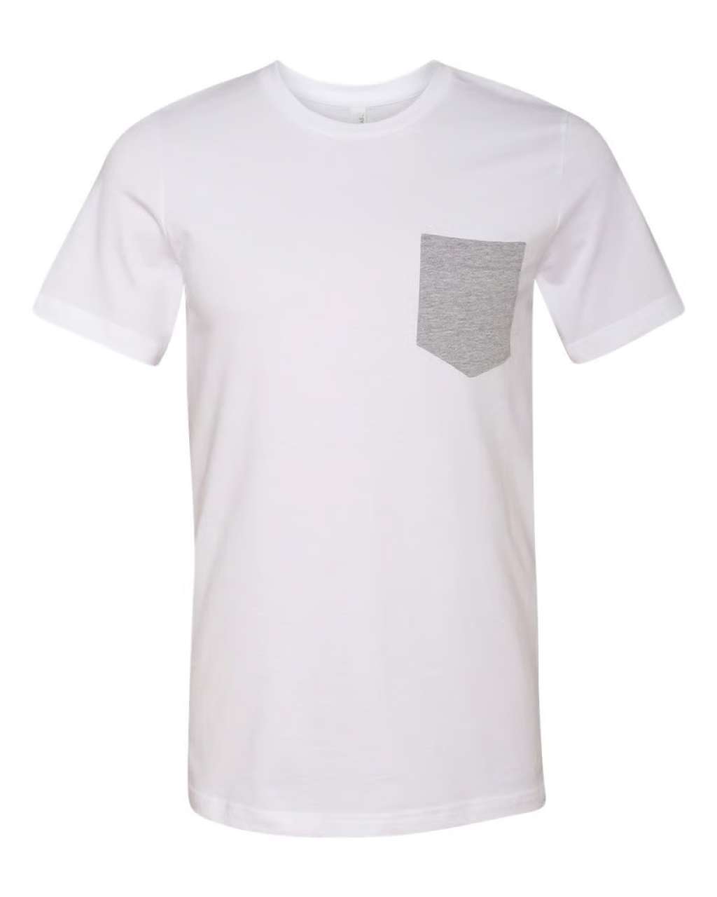 Bella T-Shirt – White/Athletic Heather