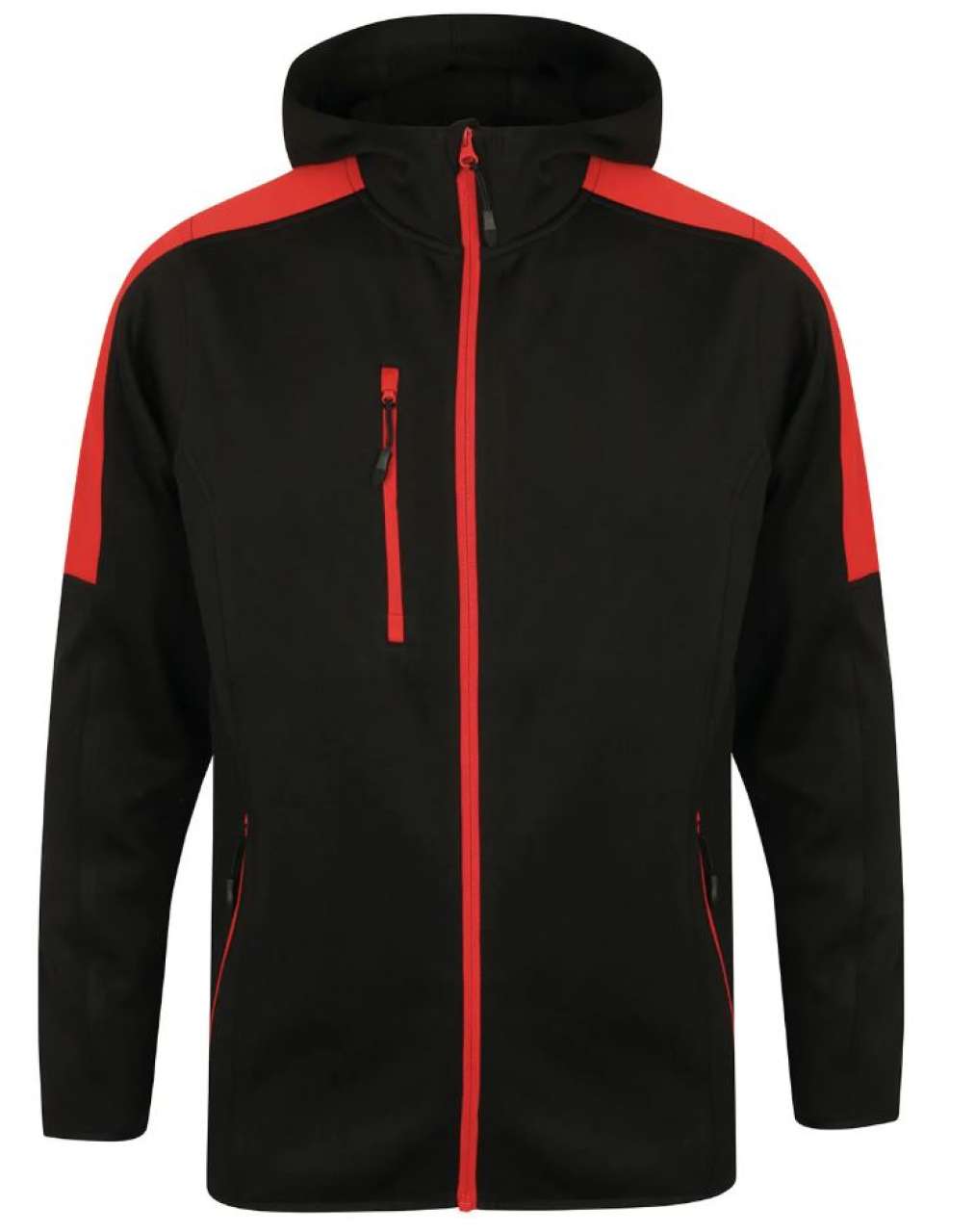 Finden + Hales Softshelljacke – Black/Red