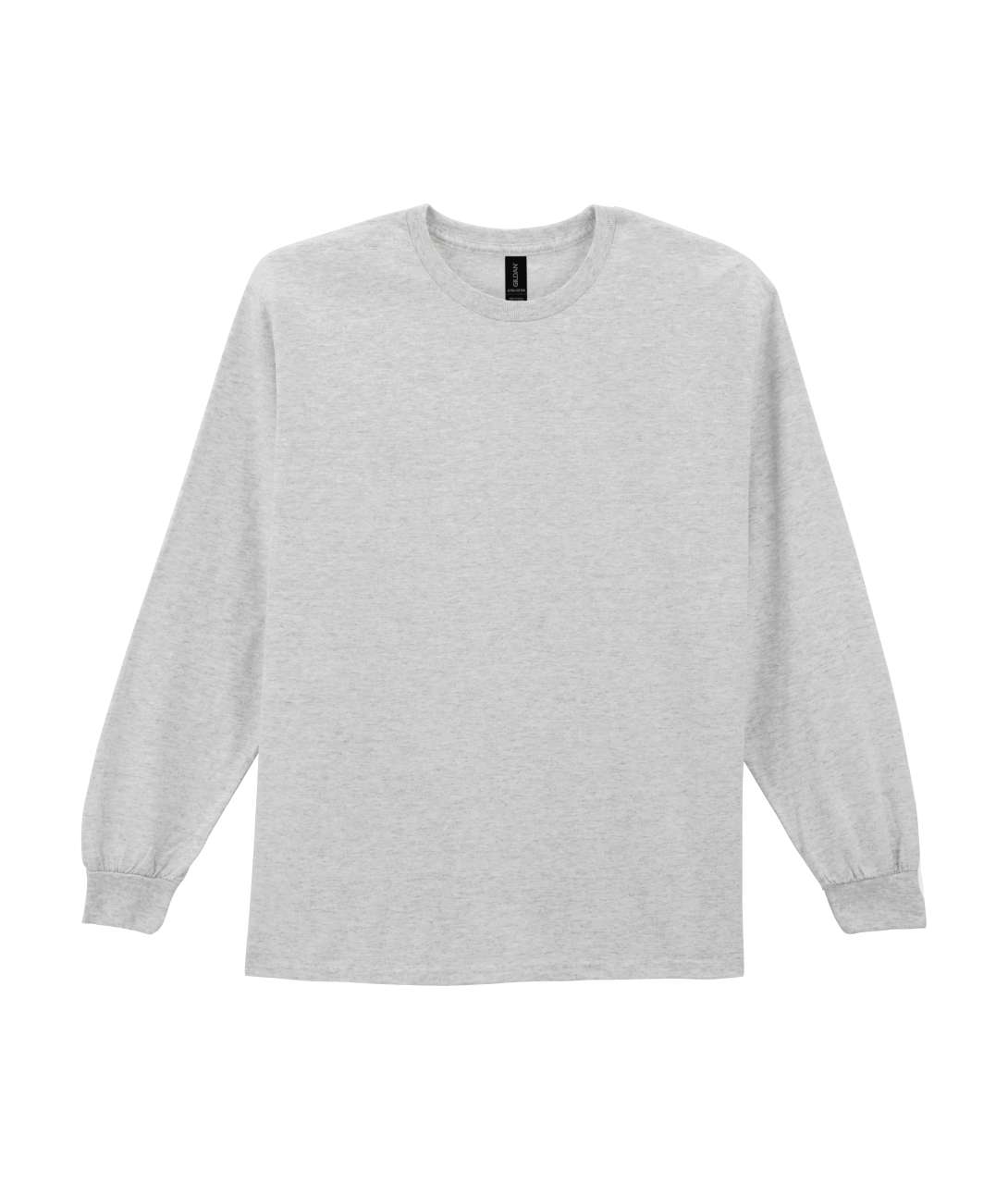 Gildan Ultra Cotton Adult Long Sleeve T-Shirt – Ash Grey