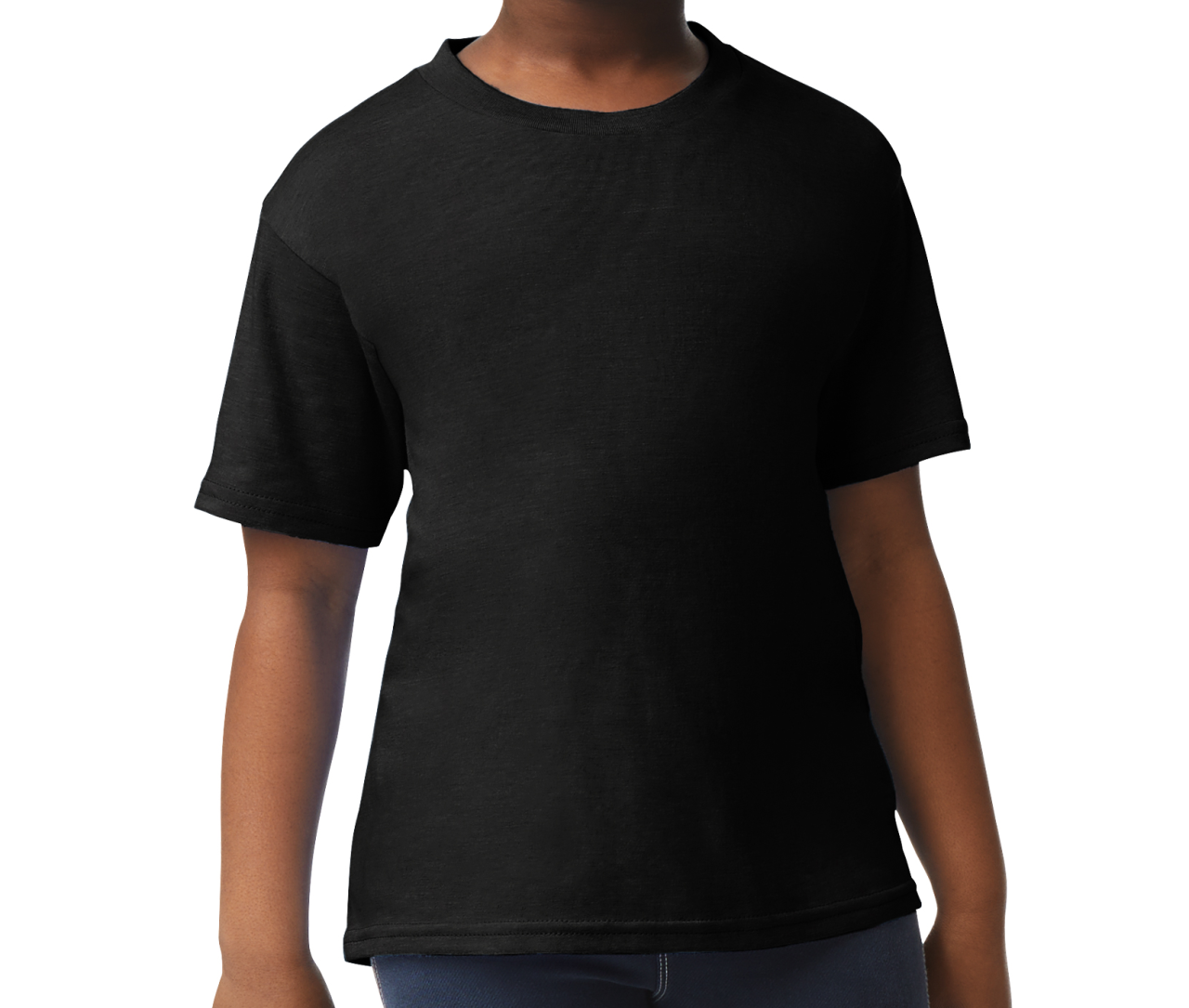 Gildan Light Cotton Youth T-Shirt – Black