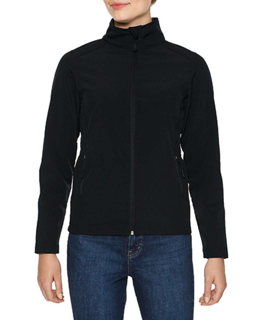Gildan Hammer Ladies Softshell Jacket – Black