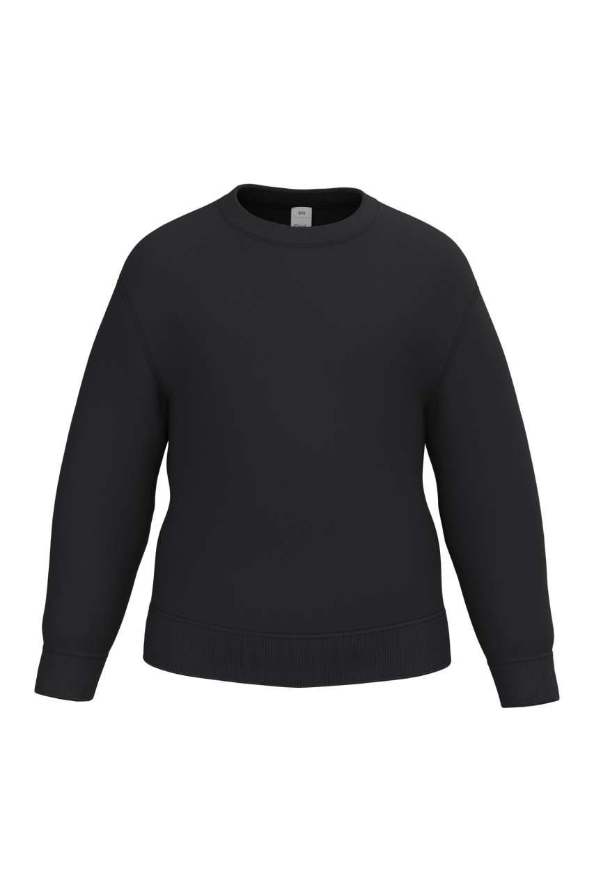 iDeal Basic Kids' Basic Round Neck Sweatshirt – Ideal Black