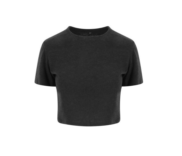 Just T's Women's Tri-Blend Cropped T T-Shirt