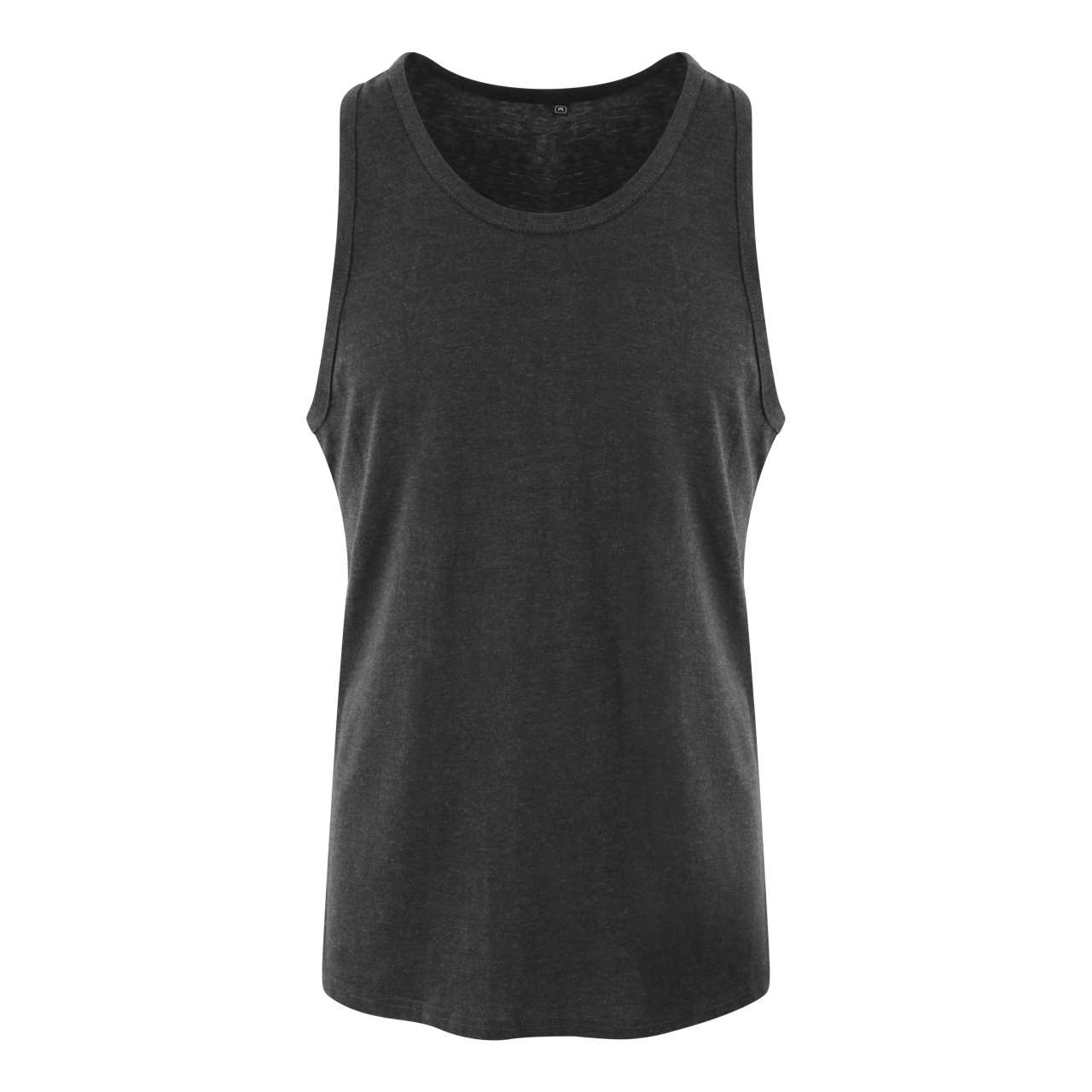 Just Ts Tri-Blend Vest – Heather Black