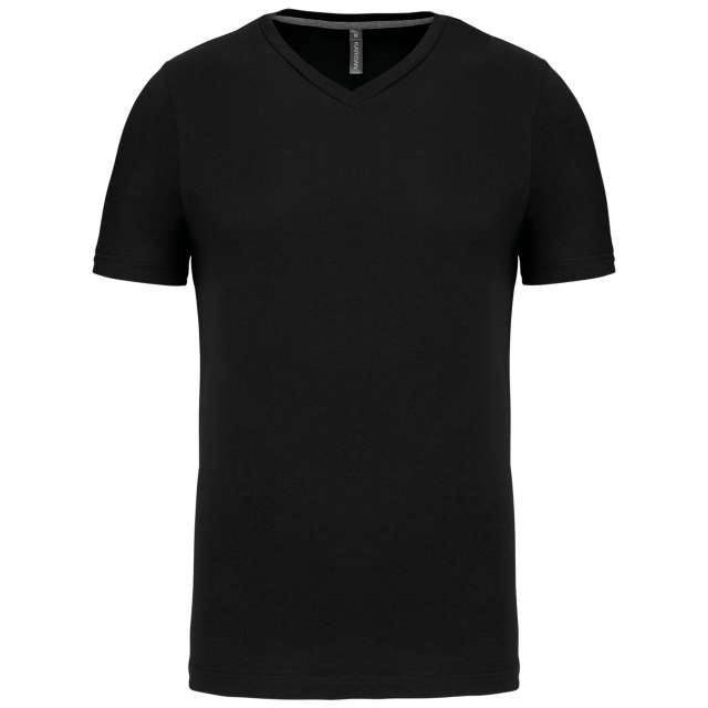 Kariban Men's Short-Sleeved V-Neck T-Shirt