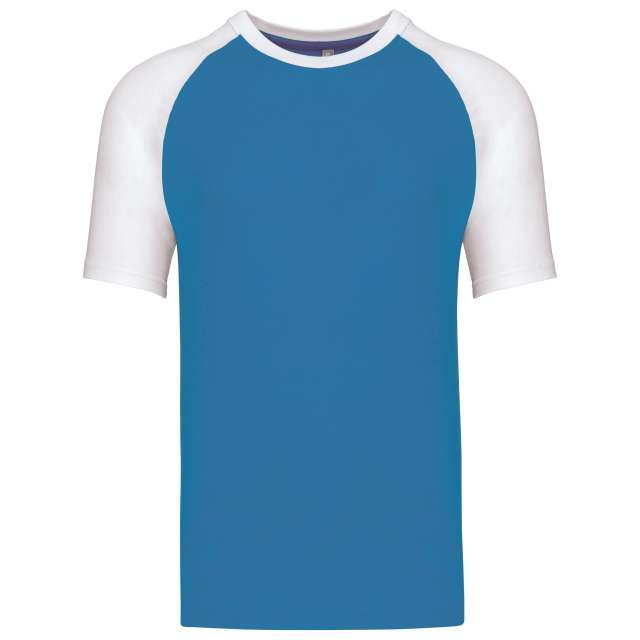 Kariban Baseball - Short-Sleeved Two-Tone T-Shirt