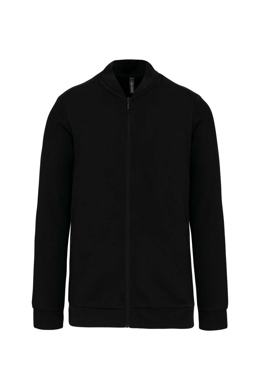 Kariban Full Zip Fleece Sweatshirt – Black
