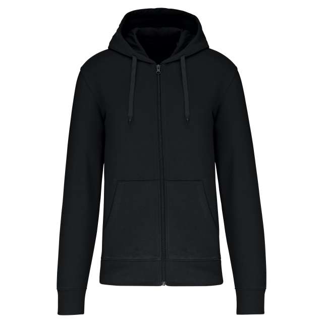 Kariban Men's Eco-Friendly Hooded Sweatshirt With Zip Fastening