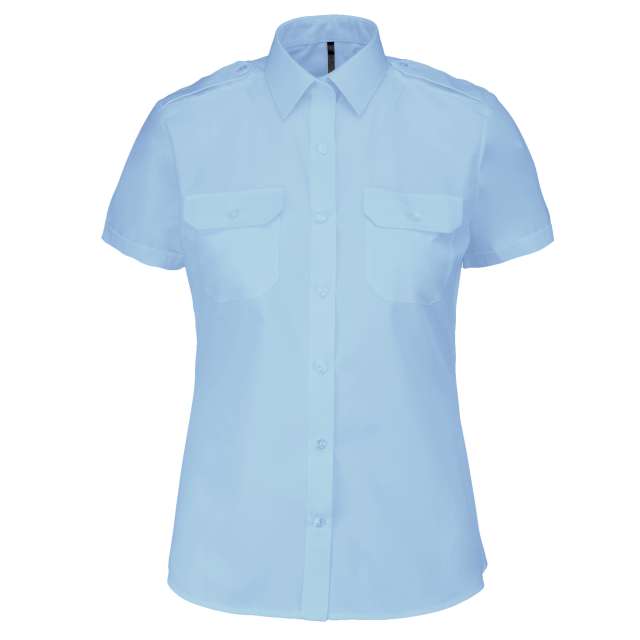 Kariban Ladies’ Short-Sleeved Pilot Shirt