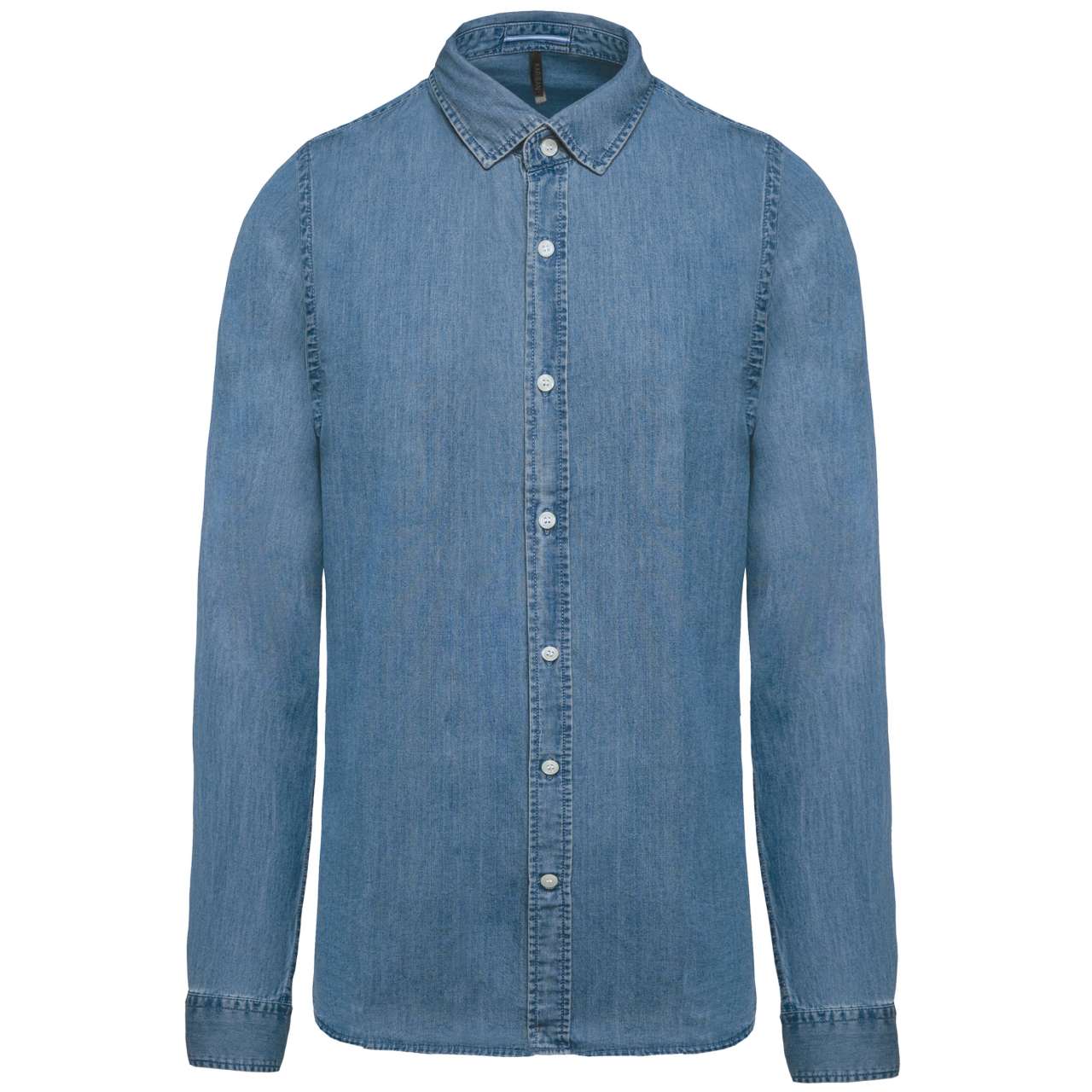 Kariban Men’s Denim Shirt – Chambray Blue