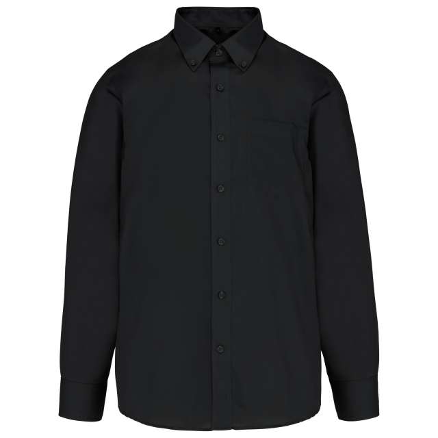 Kariban Men’s Long-Sleeved Non-Iron Shirt