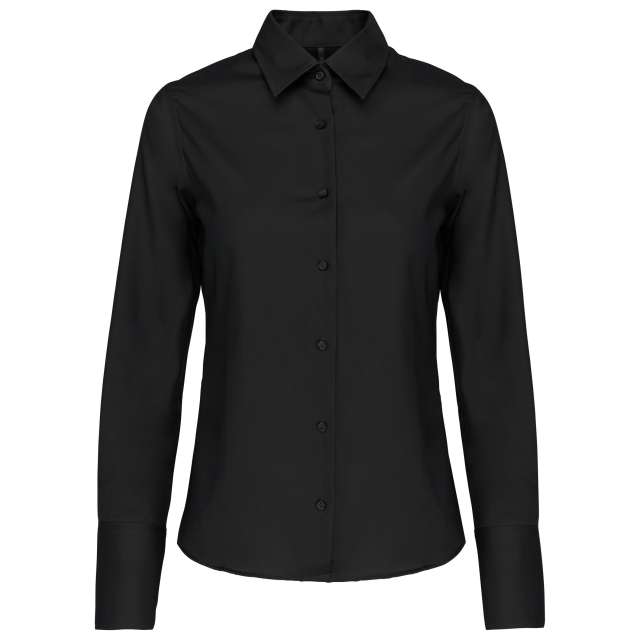Kariban Ladies' Long-Sleeved Non-Iron Shirt