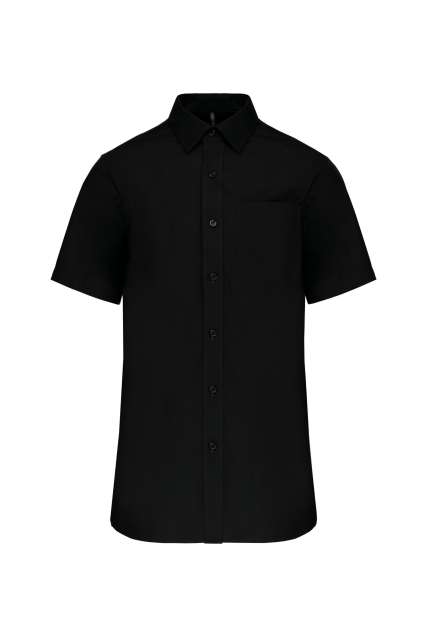 Kariban Men's Short-Sleeved Cotton Poplin Shirt