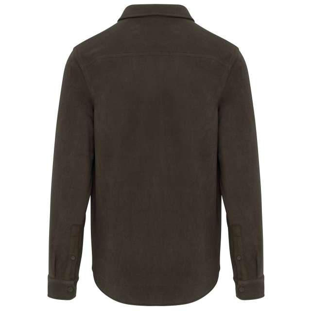 Kariban Sherpa-Lined Fleece Overshirt