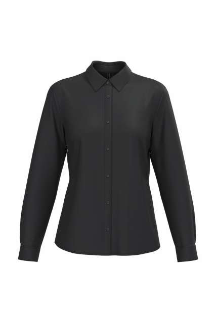 Kariban Ladies' Poplin Easy Care Polycotton Shirt