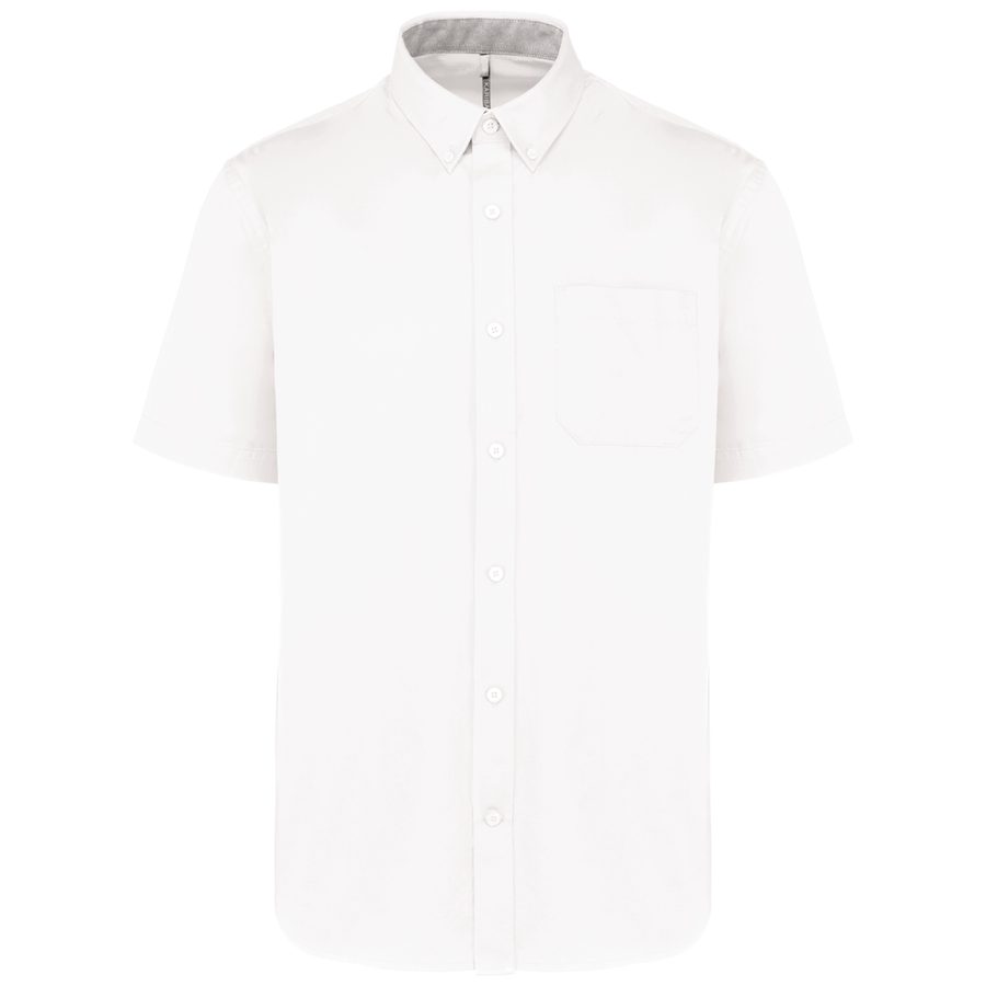 Kariban Men's Ariana III Short-Sleeve Cotton Shirt