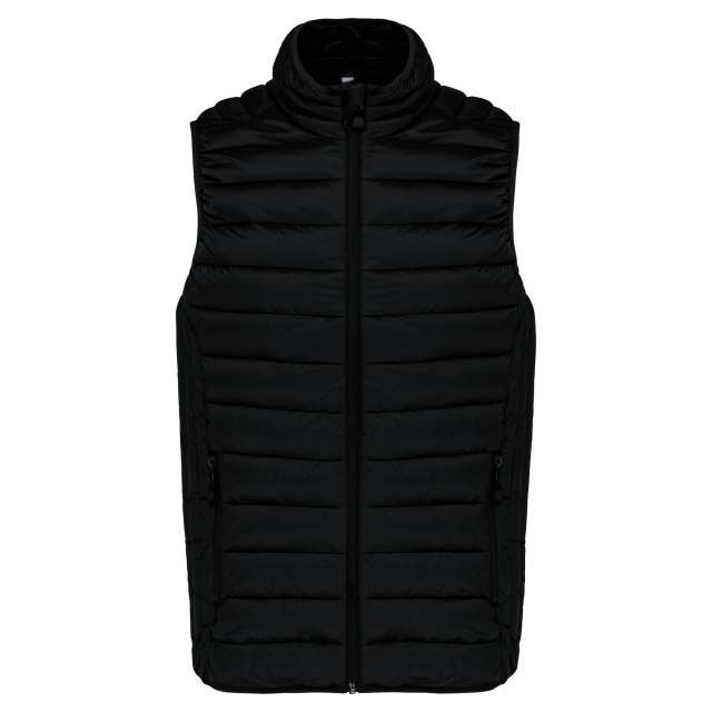 Kariban Men’s Lightweight Sleeveless Fake Down Jacket