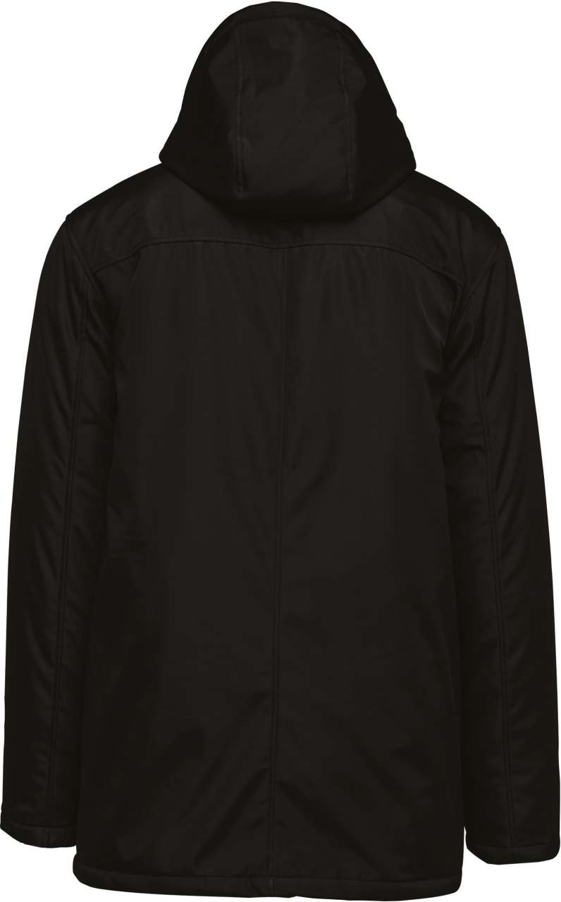 Kariban Parka With Removable Hood – Black