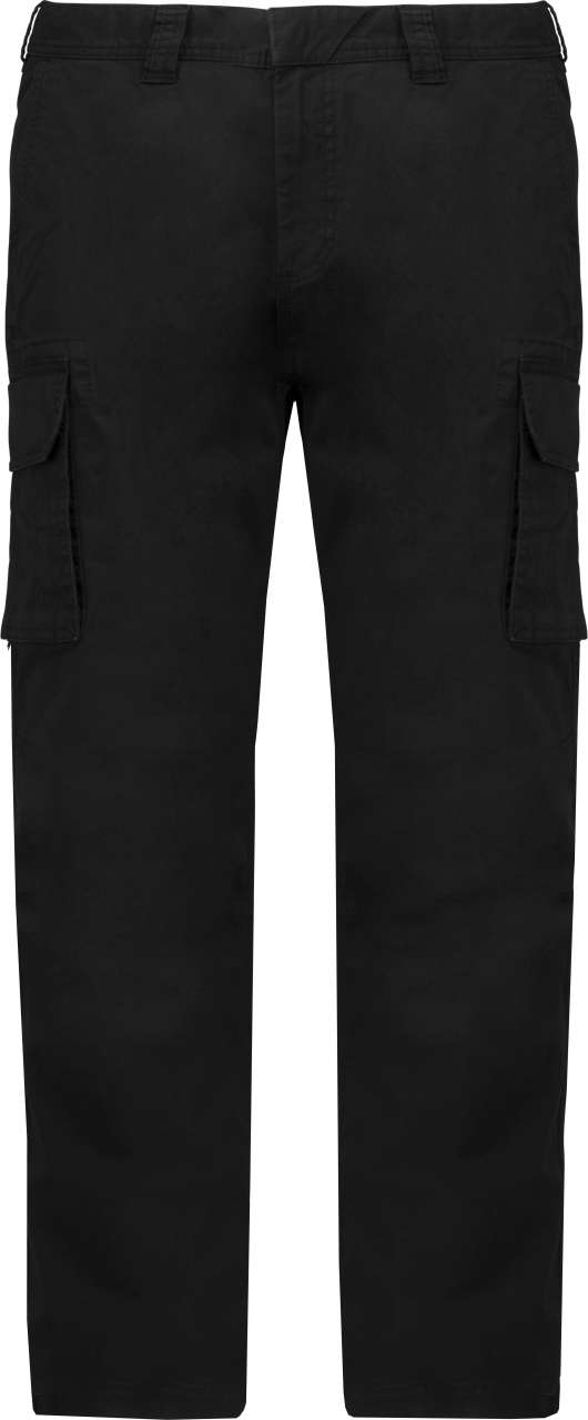 Kariban Men's Multipocket Trousers – Black