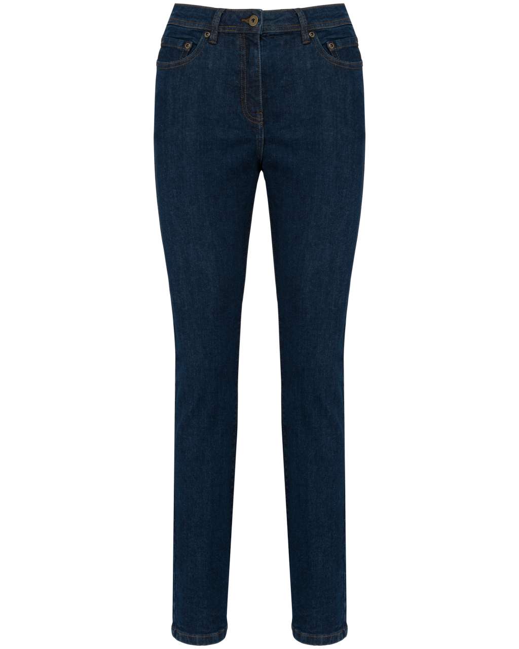Kariban Ladies Basic Jeans – Blue Rinse