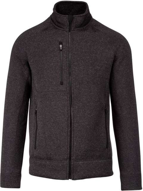 Kariban Men's Full Zip Heather Jacket