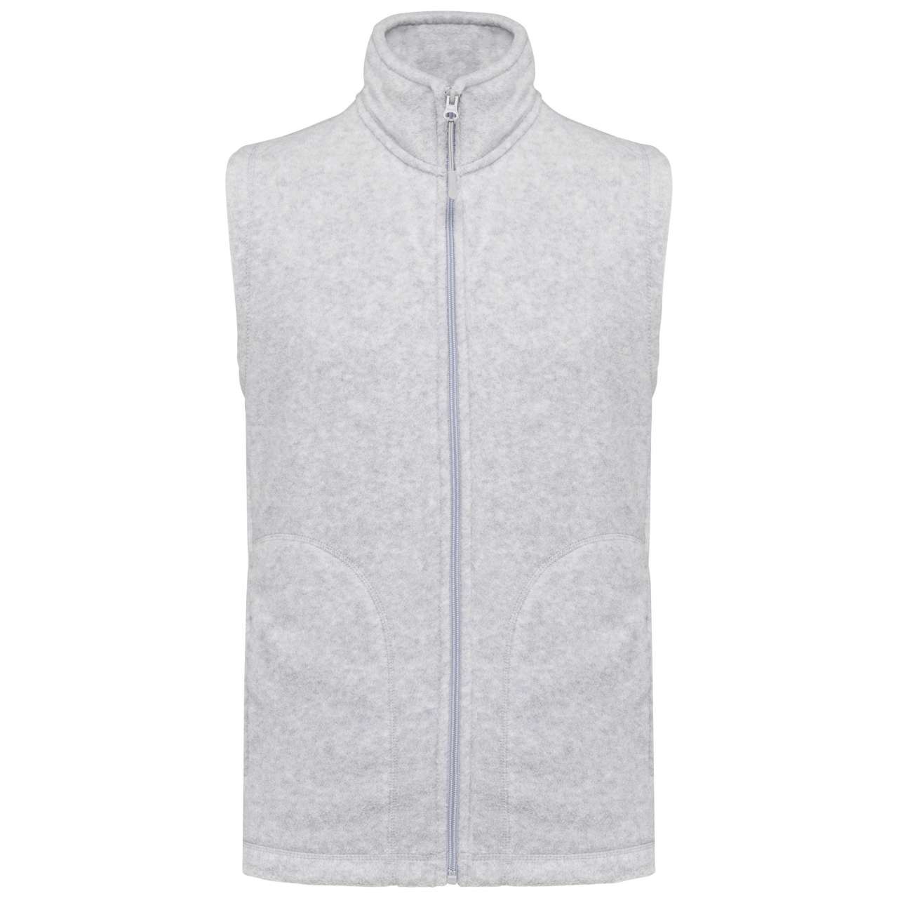 Kariban Luca - Men's Microfleece Gilet – Ash Heather