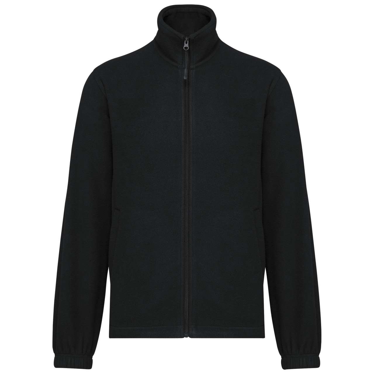 Kariban Unisex Microfleece Elasticated Jacket – Black
