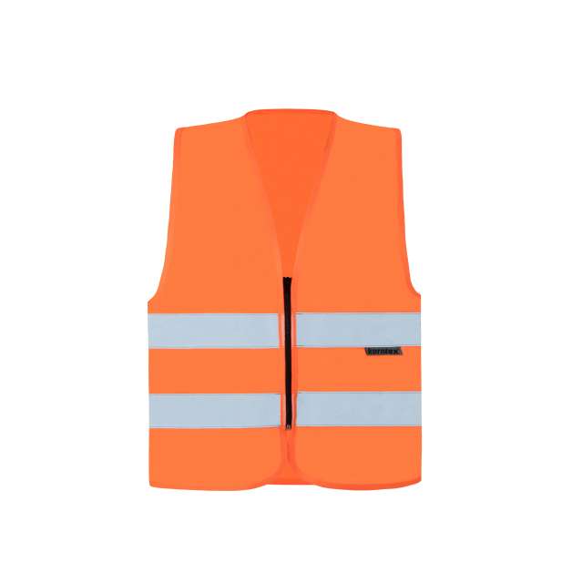 Korntex Safety Vest With Zipper "cologne"
