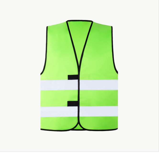 Korntex Safety Vest "wolfsburg" - Black Hem