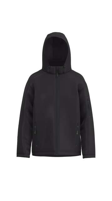 Legend Classics Men’s 3-Layer Detachable Hooded Softshell Jacket