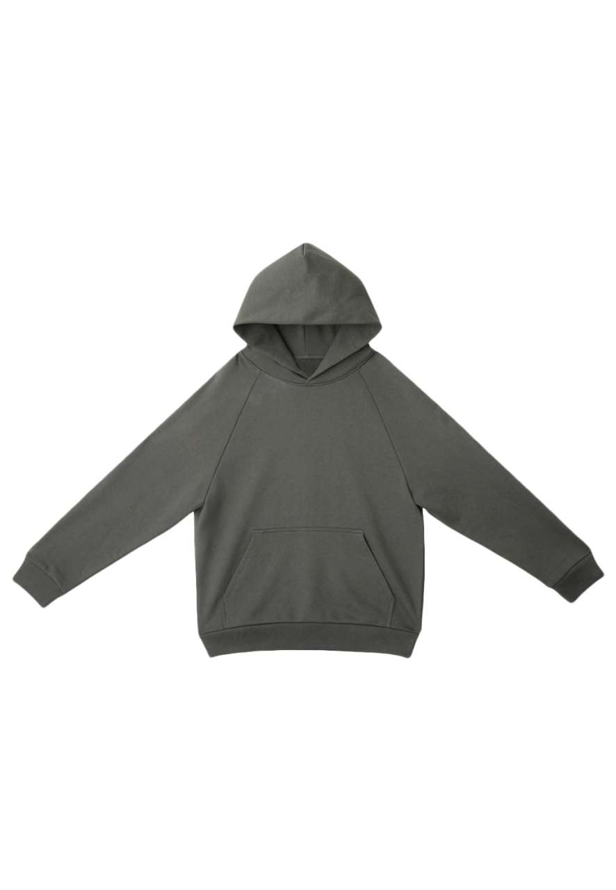 Lane Seven Heavy Core Hoodie – Asphalt