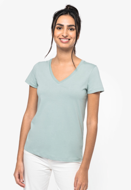 Native Spirit V-Neck Ladies’ T-Shirt
