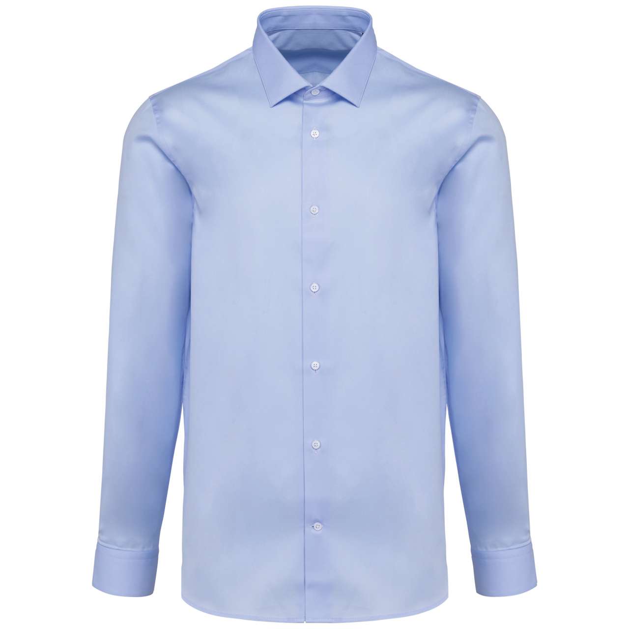 Kariban Premium Men's Pinpoint Oxford Long-Sleeved Shirt – Essential Blue