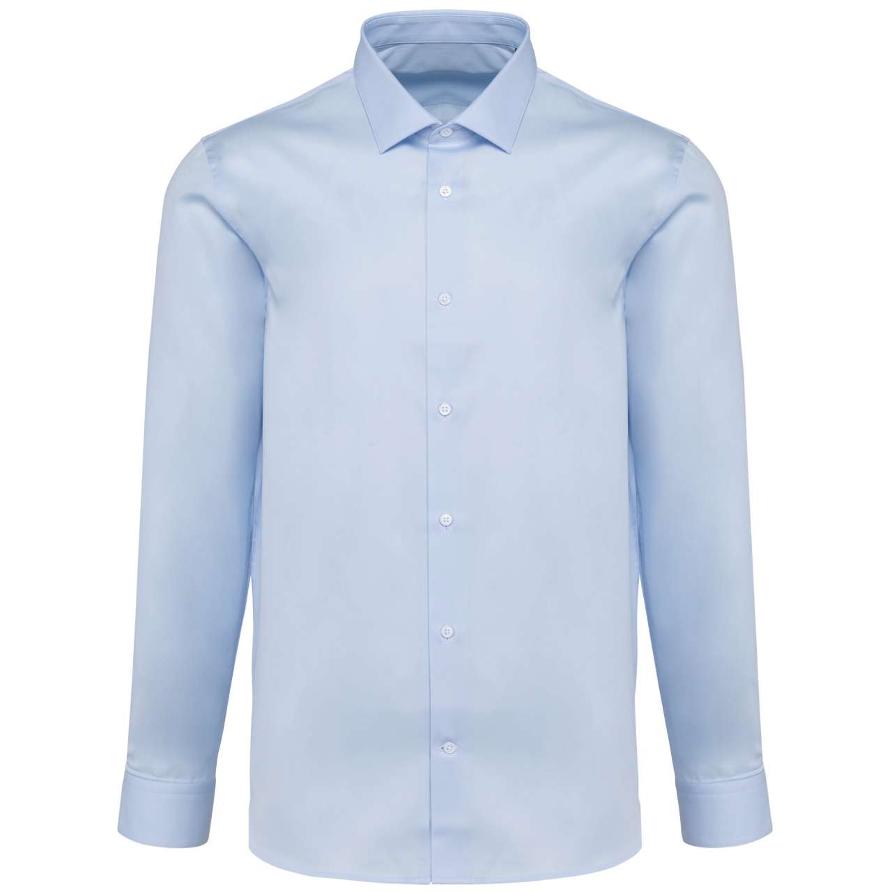 Kariban Premium Men's Long-Sleeved Twill Shirt – Essential Light Blue