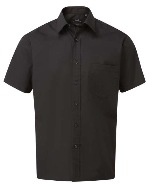 Premier Men's Short Sleeve Poplin Shirt