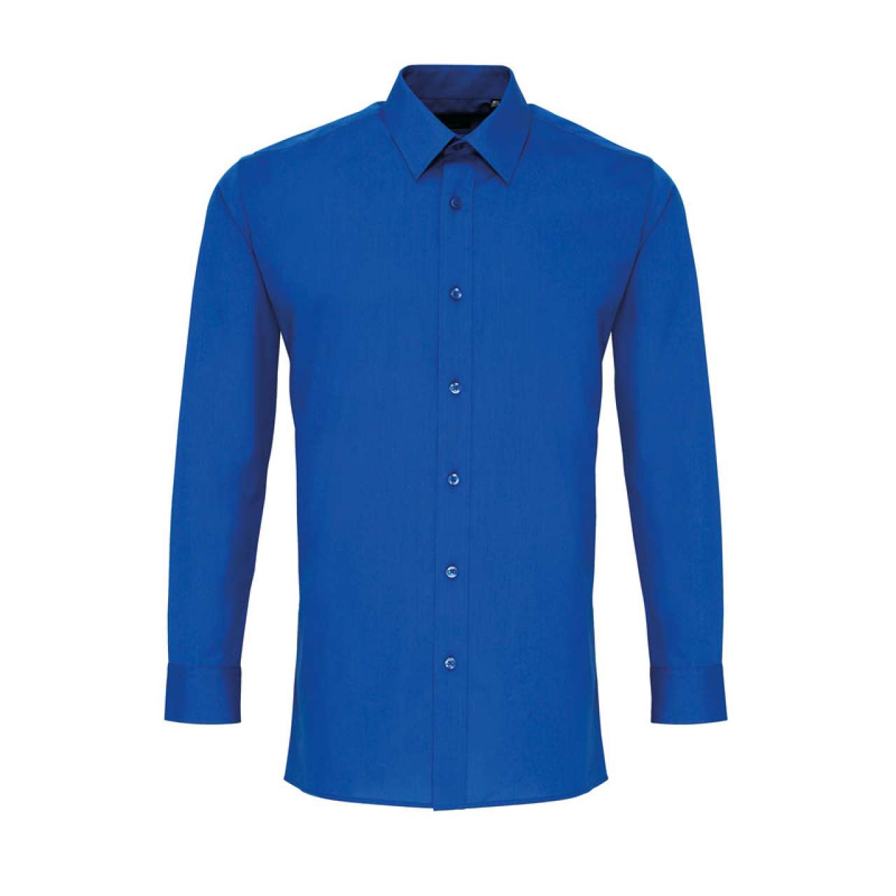 Premier Poplin-Hemd – Royal