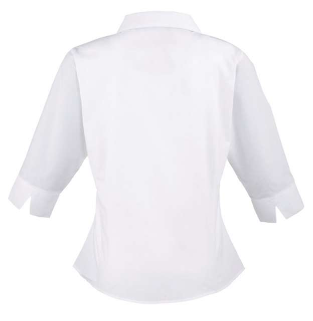 Premier Women's Poplin 3/4 Sleeve Blouse
