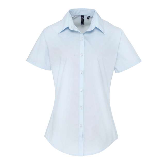 Premier Women's Poplin Supreme Short Sleeve Shirt