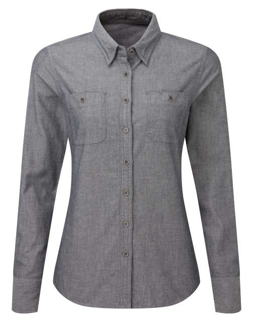 Premier Women's Organic Chambray Fairtrade Shirt
