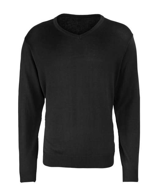 Premier Men's Knitted V-Neck Sweater
