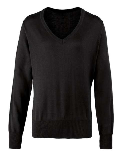 Premier Women's Knitted V-Neck Sweater