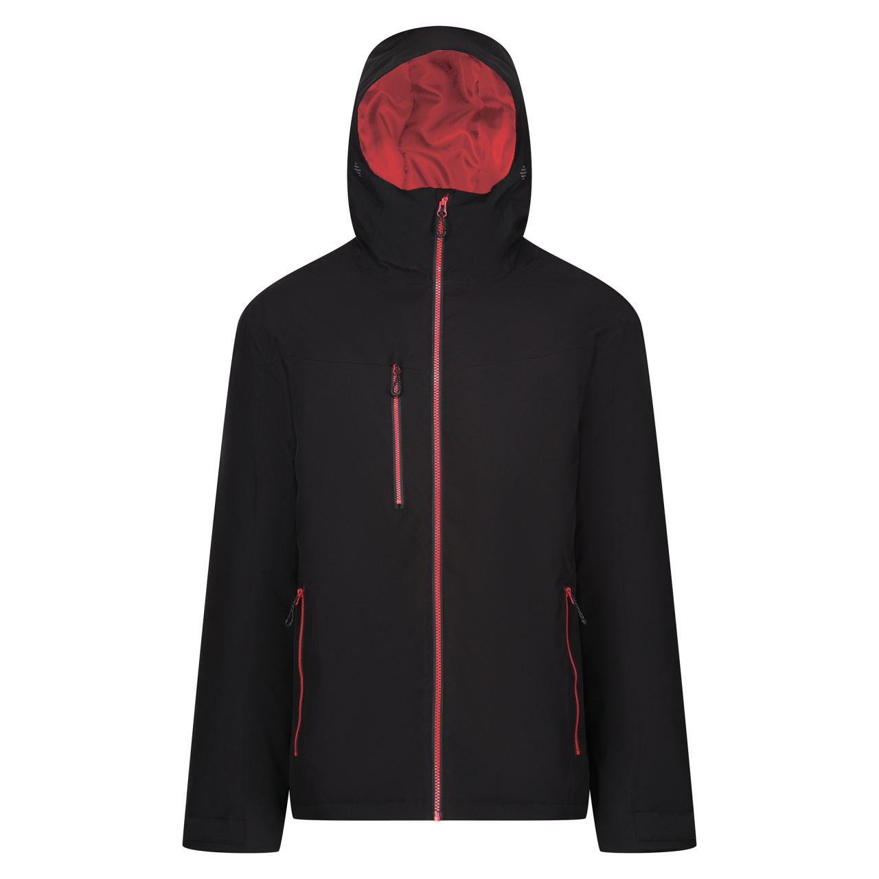 Regatta Navigate Waterproof Insulated Jacket – Black/Classic Red