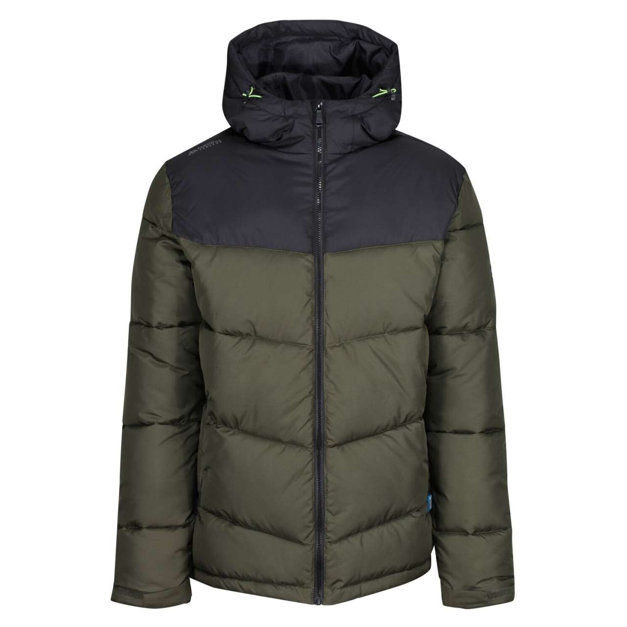 Regatta Winterjacke aus recyceltem Material – Dark Khaki/Black