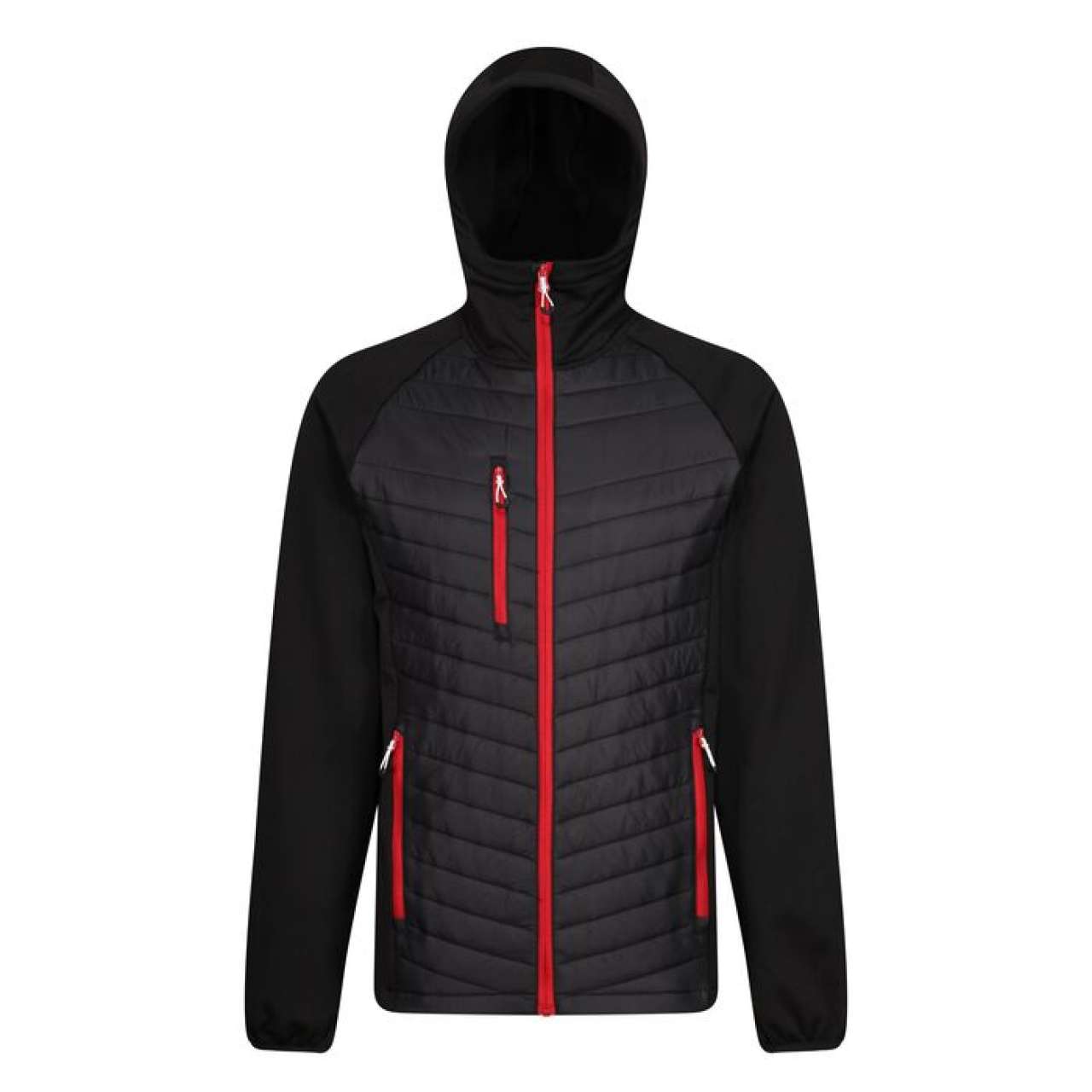 Regatta Steppjacke Navigate – Black/Classic Red
