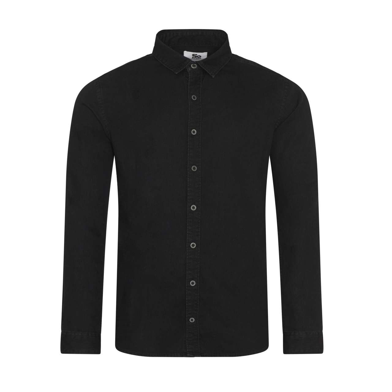 So Denim Jack Denim Shirt – Black