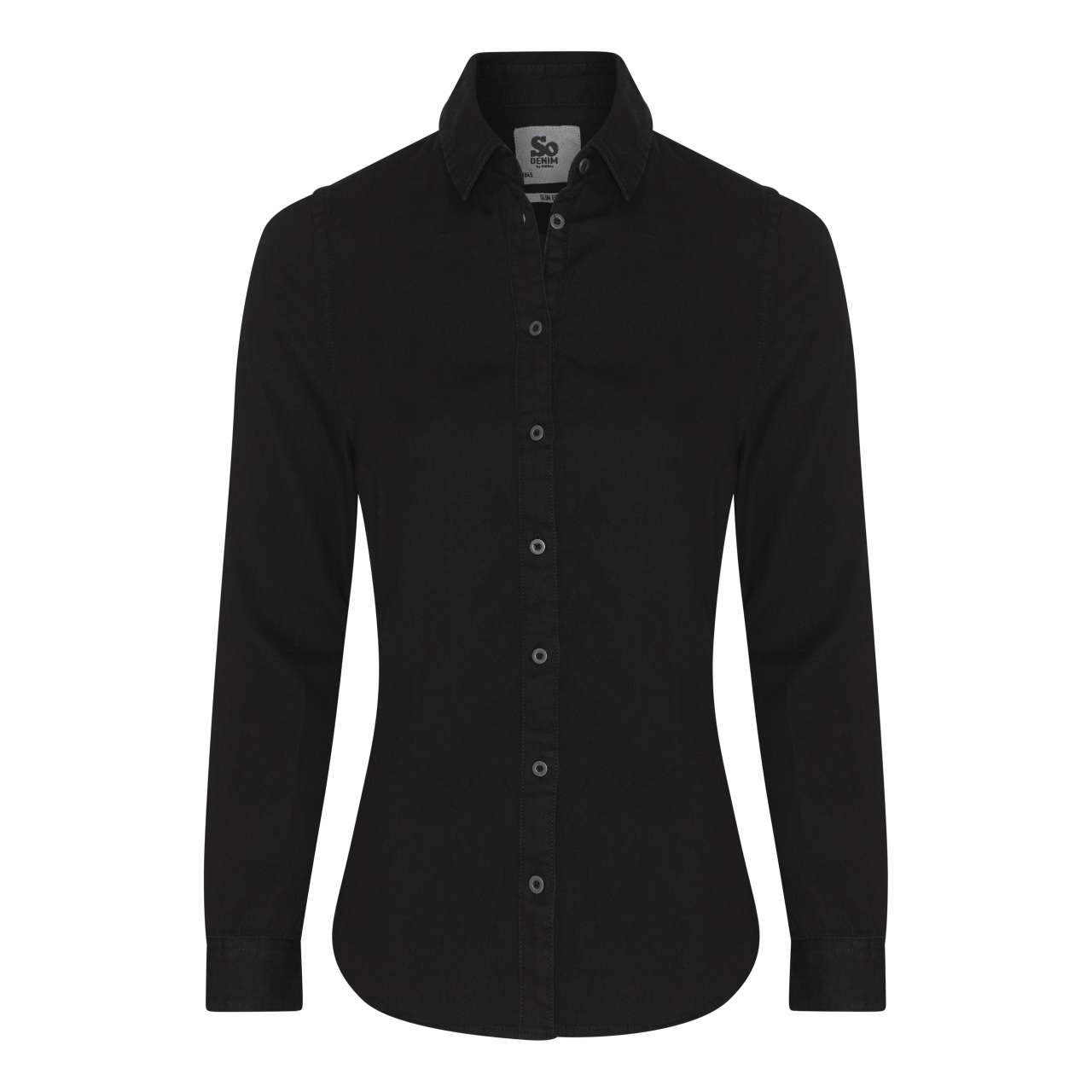 So Denim Lucy Denim Shirt – Black
