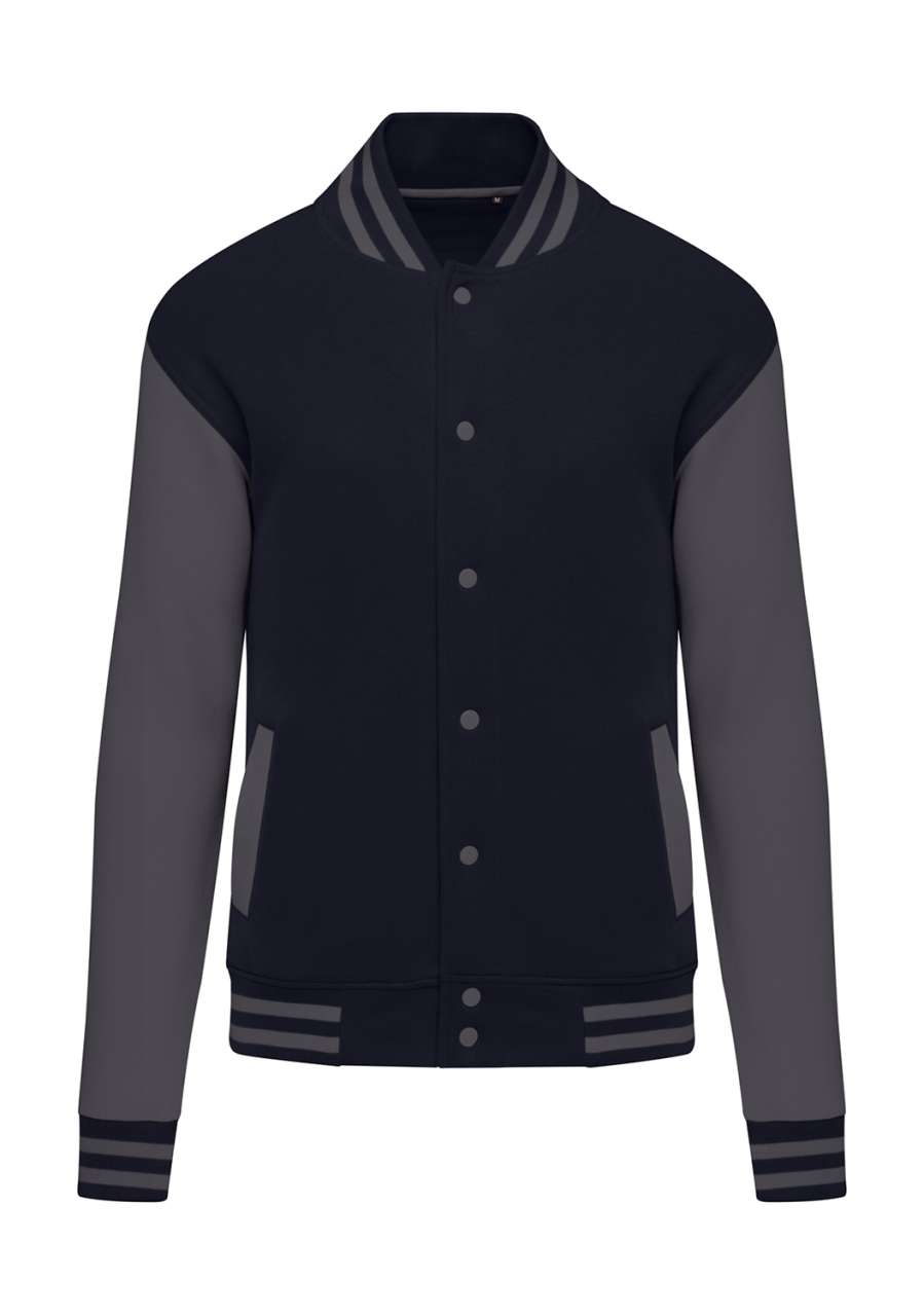 SG Varsity-Jacke – Dark Black/Grey