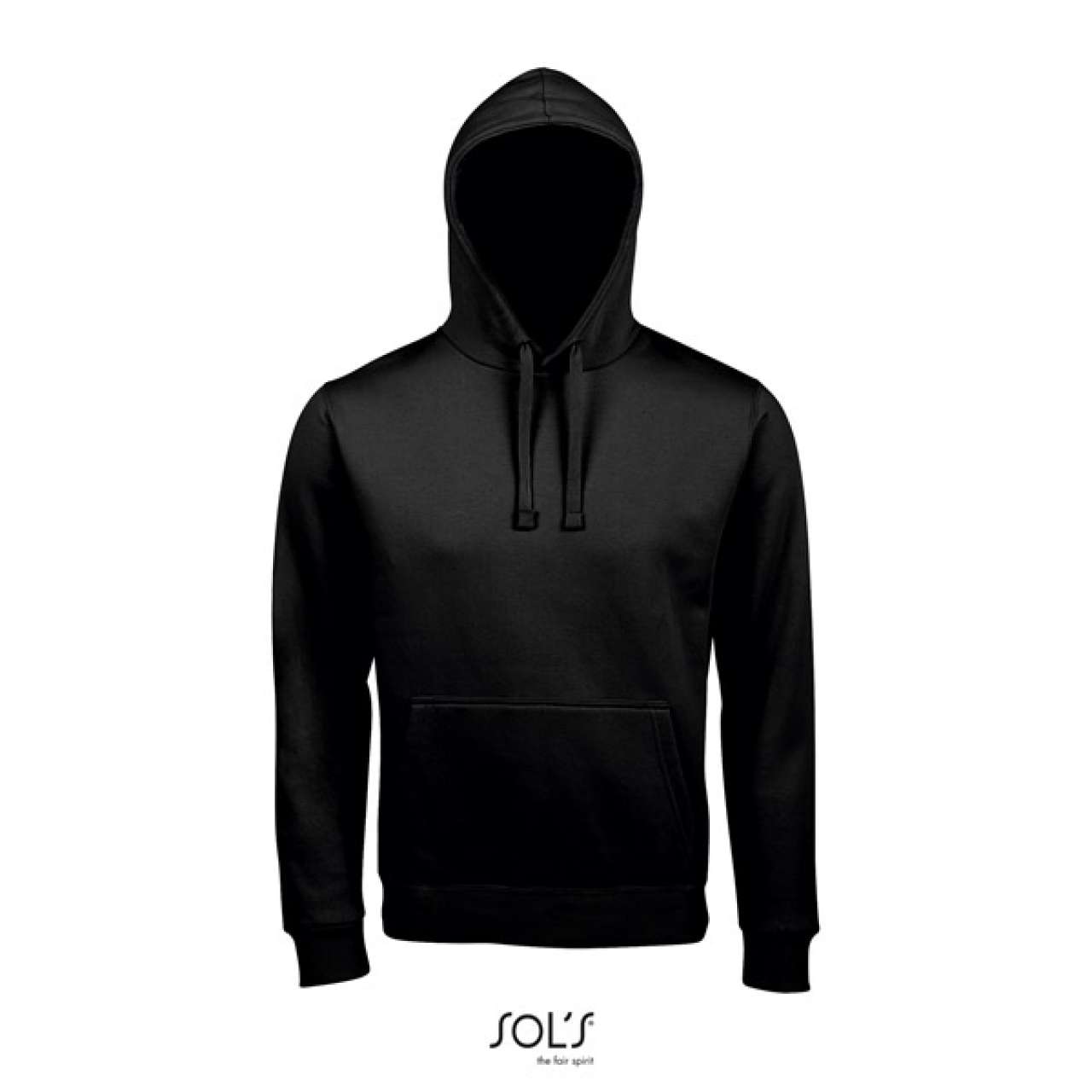 Sol's Spencer - Hooded Sweatshirt – Black